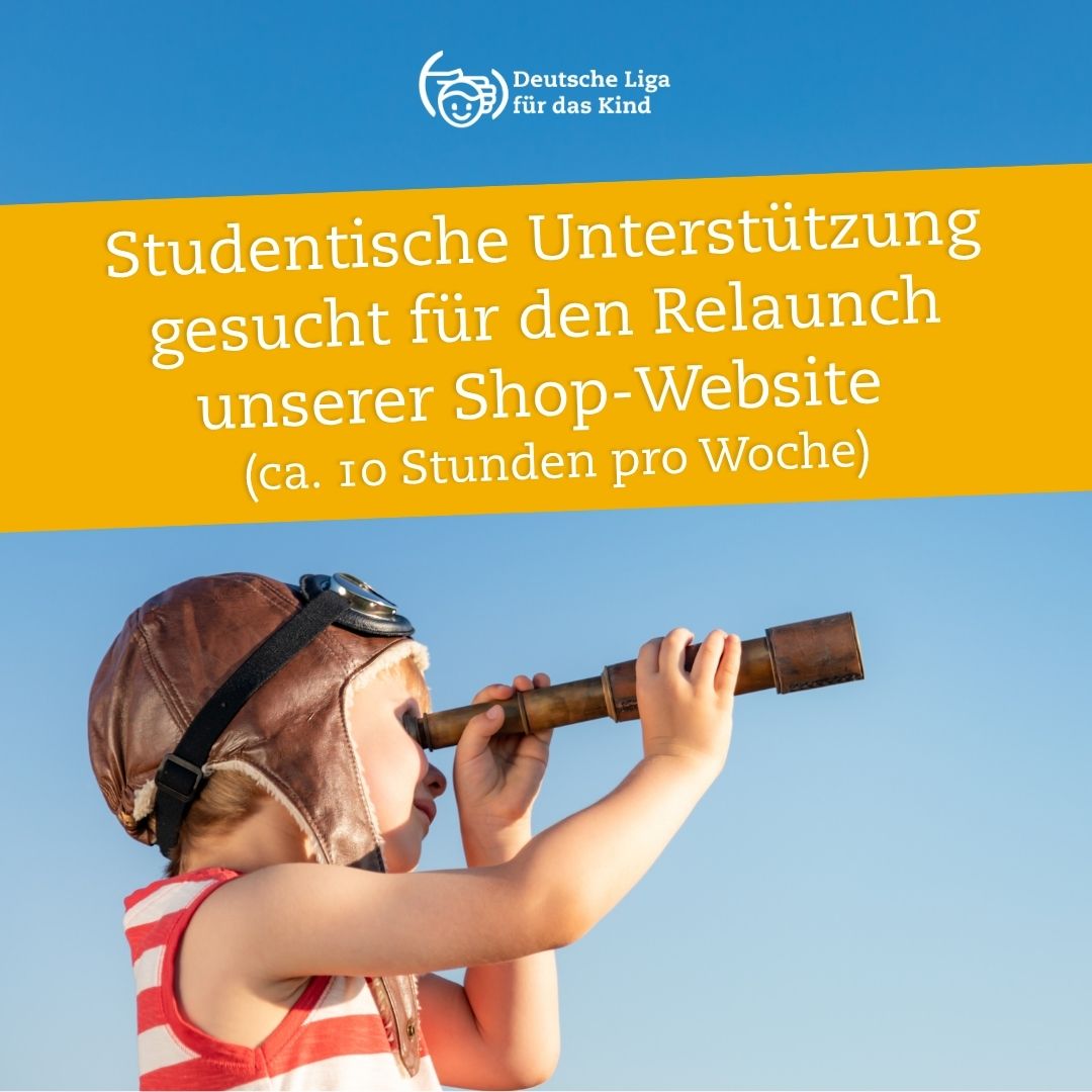 Studentische Unterstützung gesucht: Für den Relaunch unserer Shop-Website