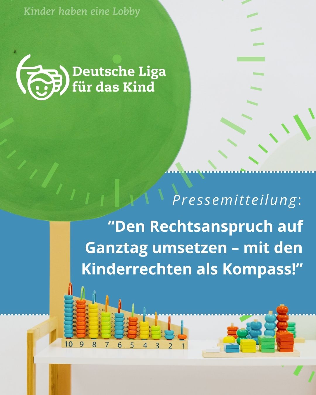Pressemitteilung: “Den Rechtsanspruch auf Ganztag umsetzen – mit den Kinderrechten als Kompass!”